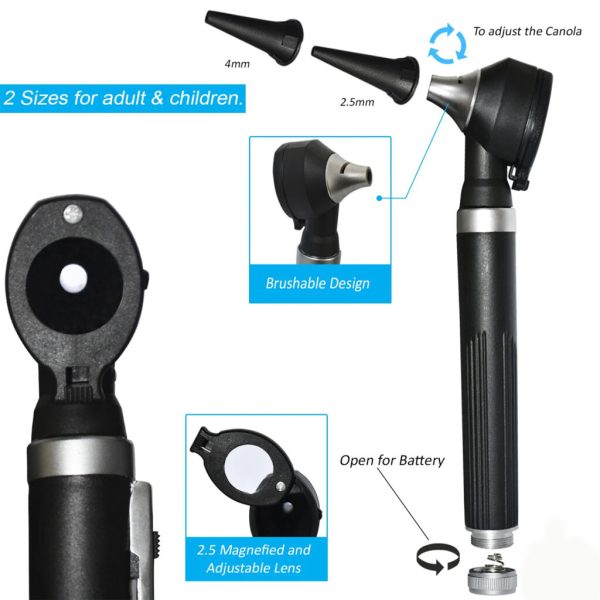 New Model Fiber Optic Mini Otoscope - Image 3
